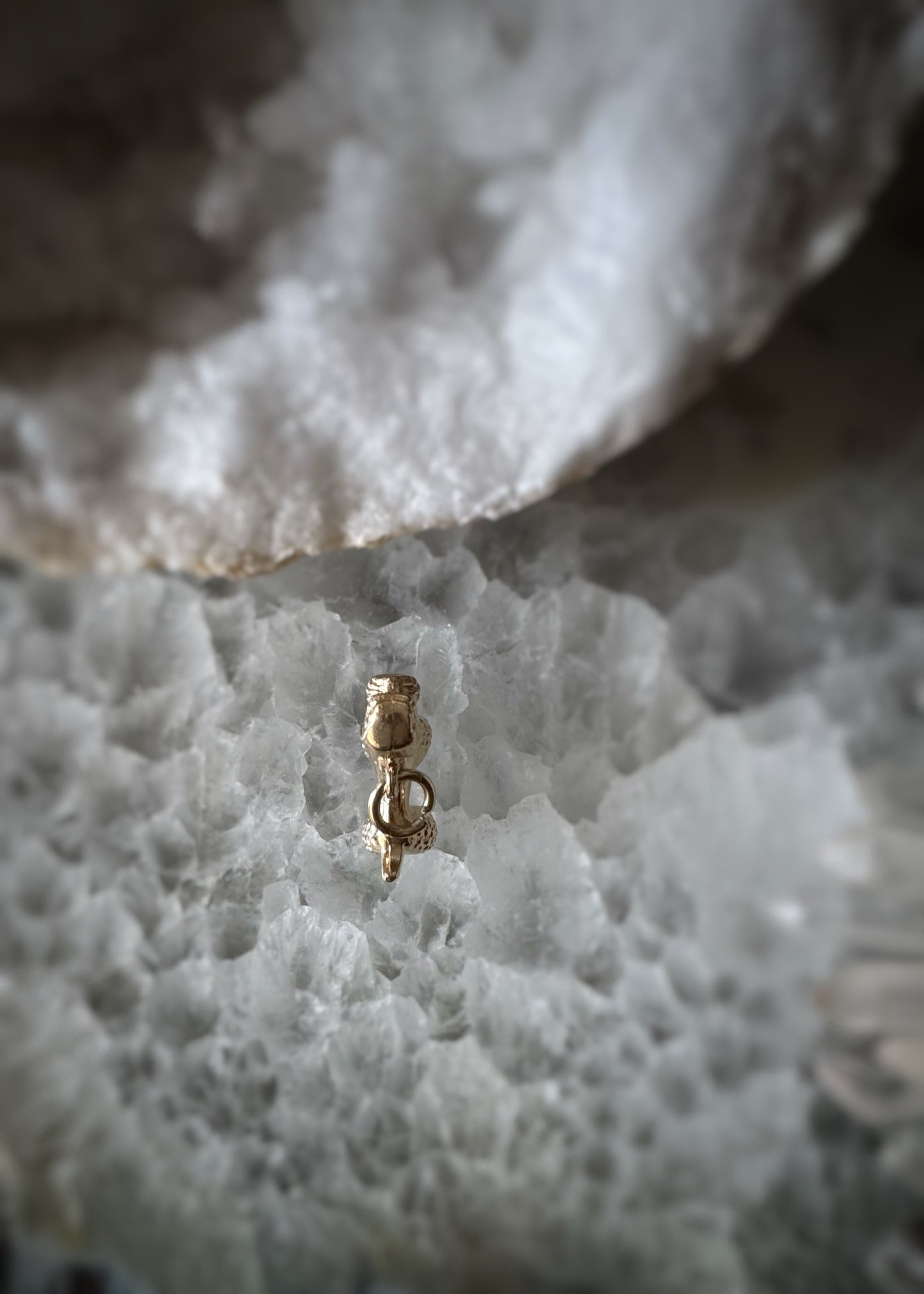 Estate 14k + Poodle Charm (Heavy Weight)