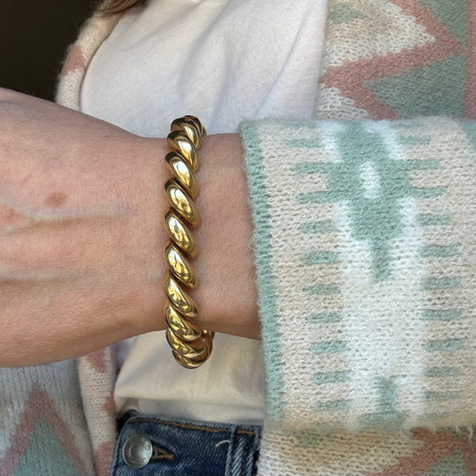 Estate 14k + San Marco Bracelet