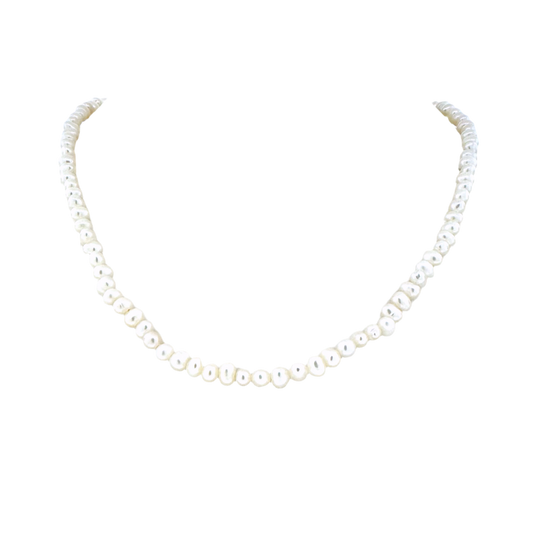 14k + Daughter's First Pearl Necklace Strand
