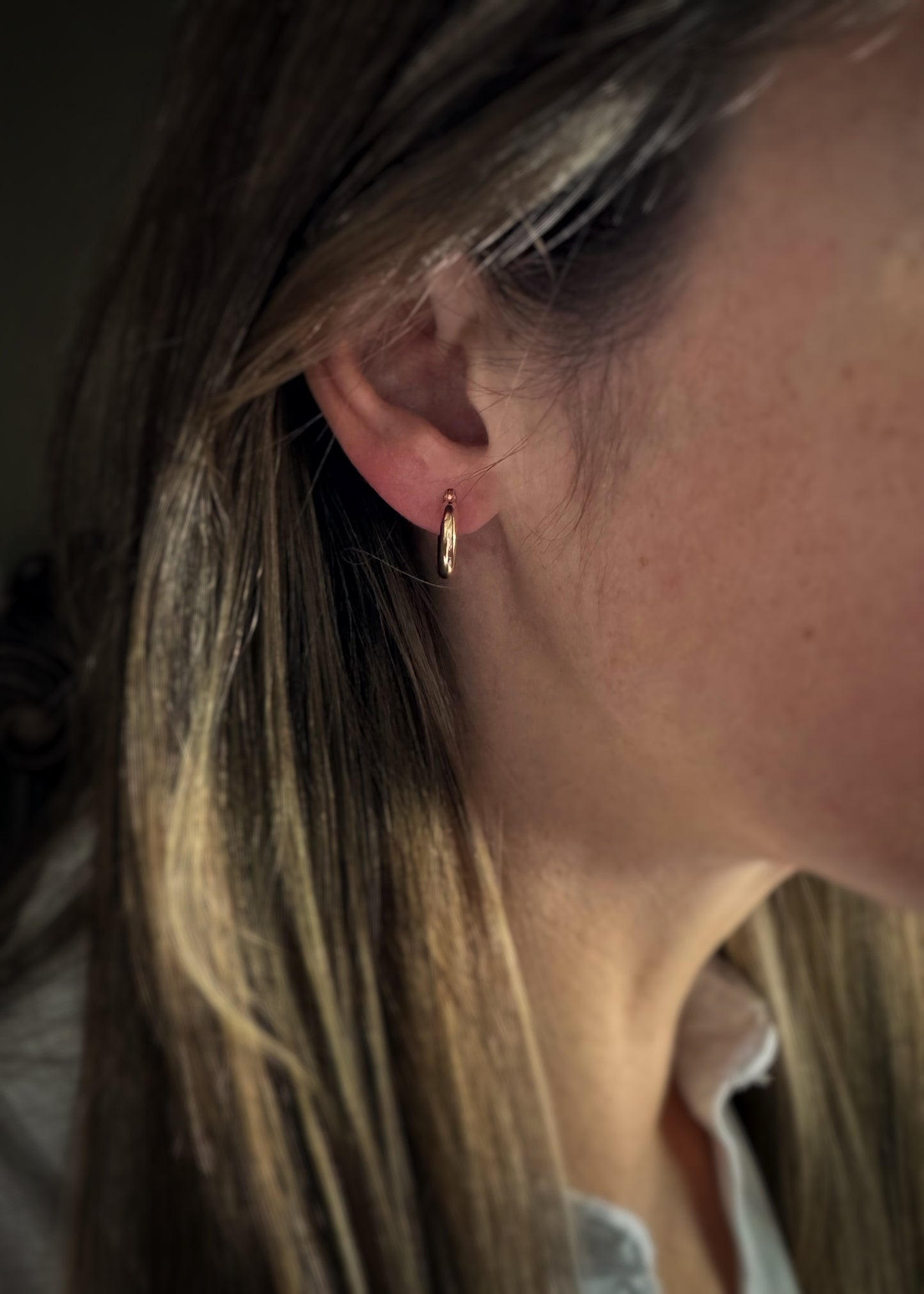 14k + Hoop Earrings