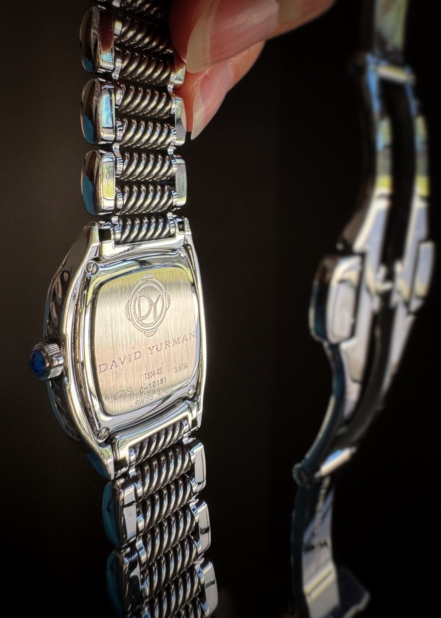 Estate Designer Stainless + Diamond Thoroughbred Watch
