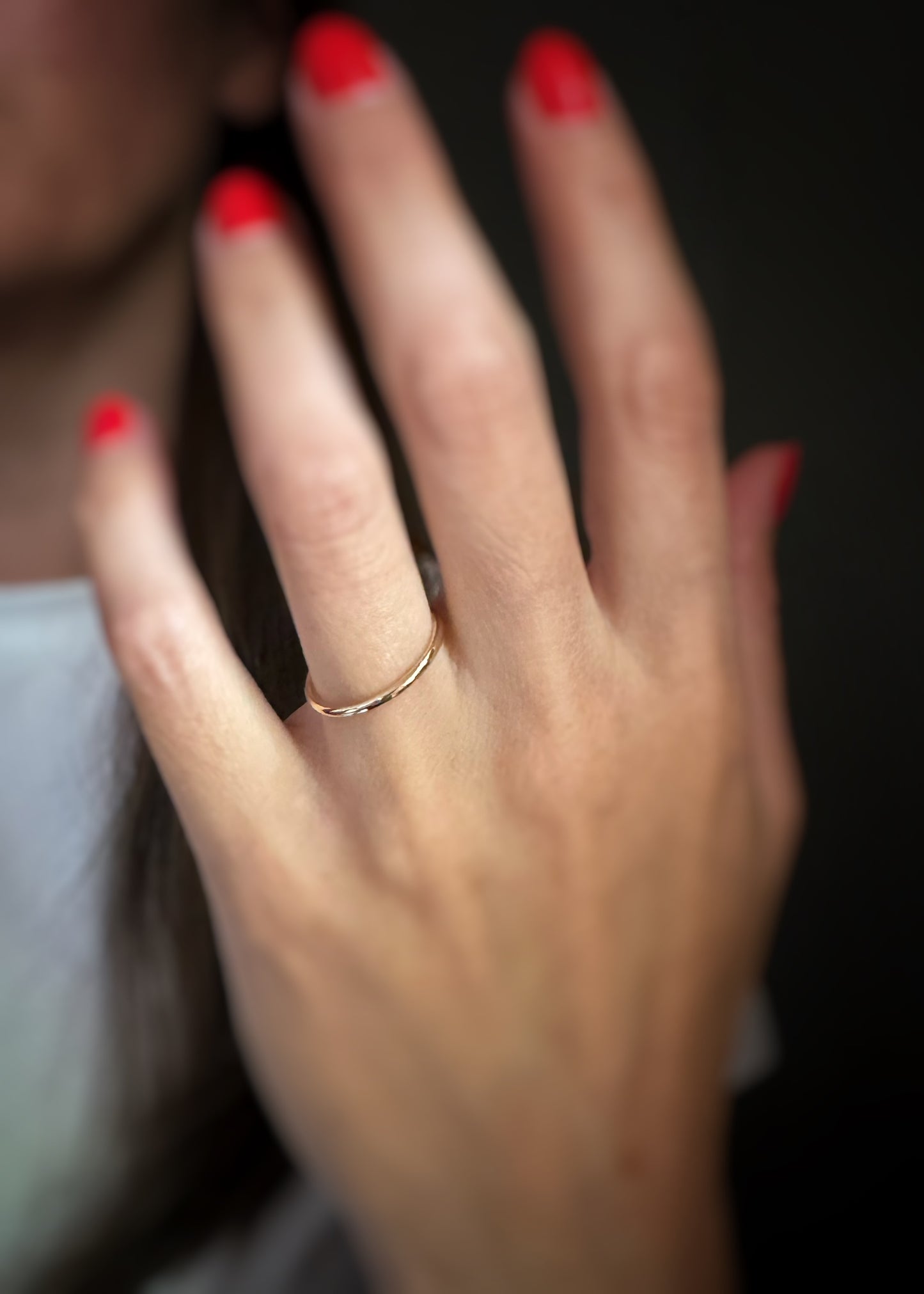 14k + Thin Band
