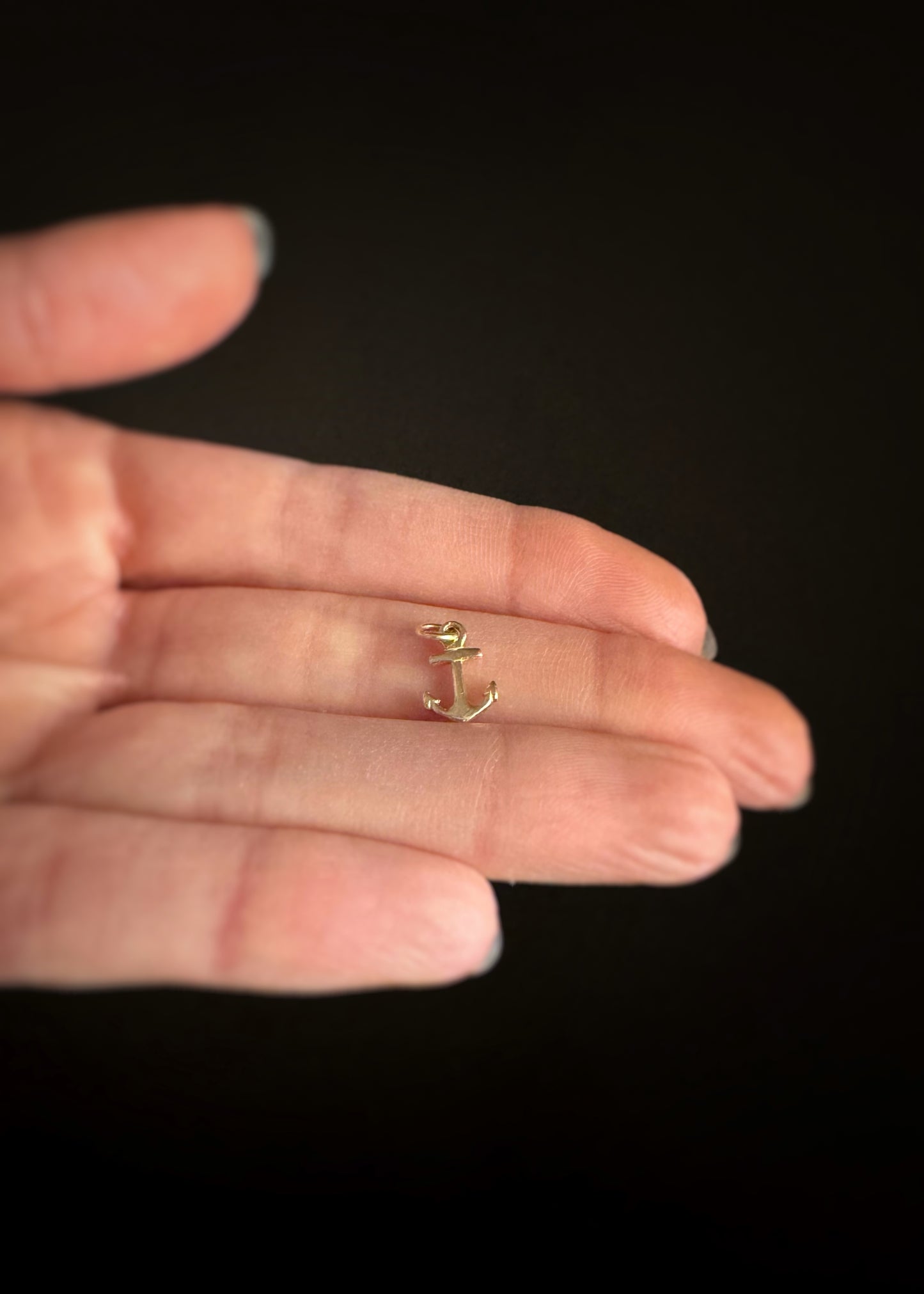 Estate 14k + Anchor Charm