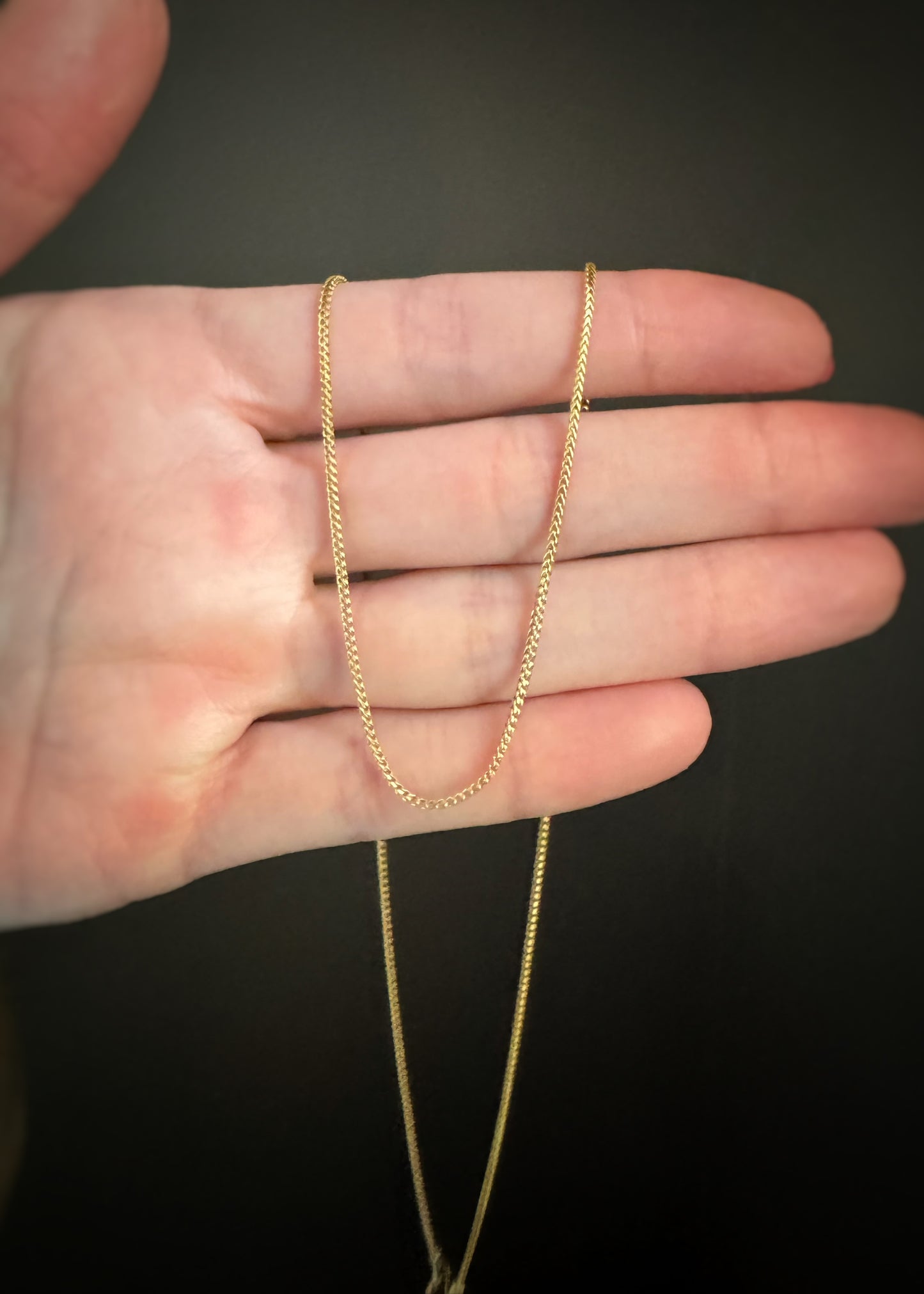 Estate 14k + Franco Chain