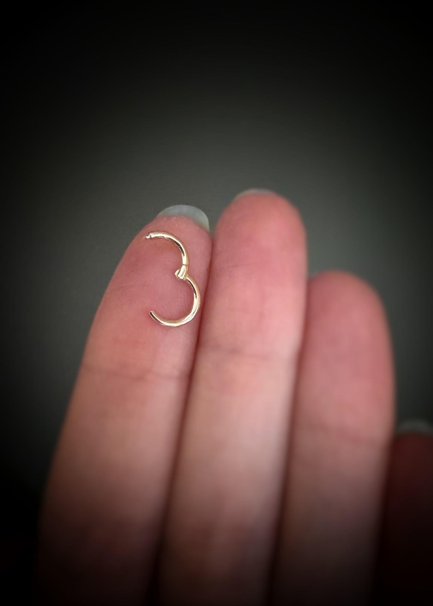 14k + Round Hinged Enhancer