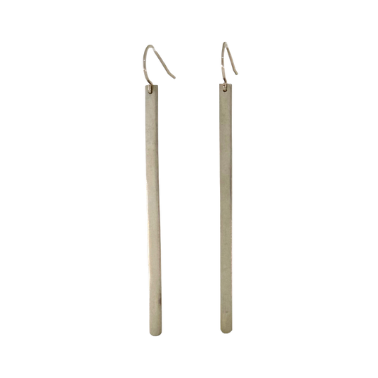 Sterling + Matchstick Earrings
