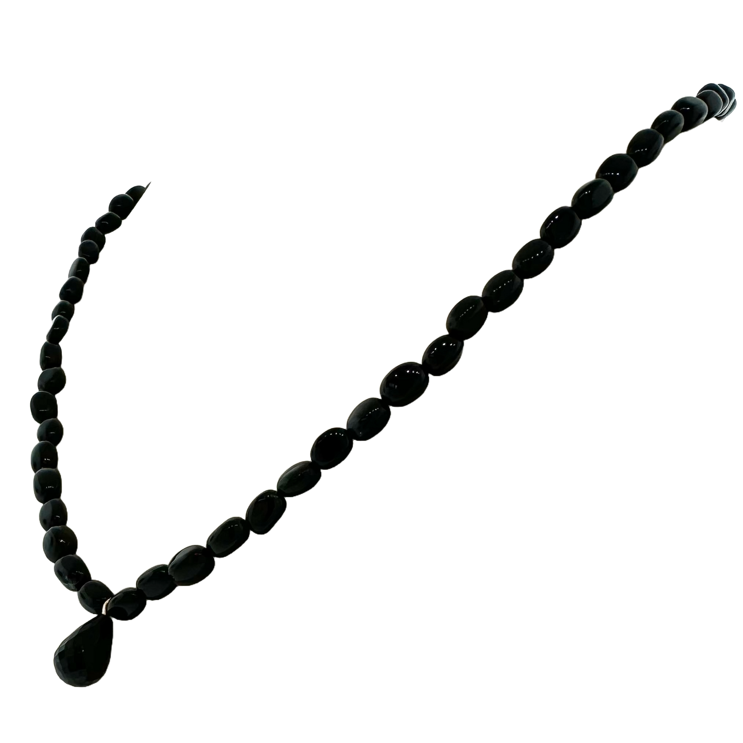 14k + Onyx Bead Necklace