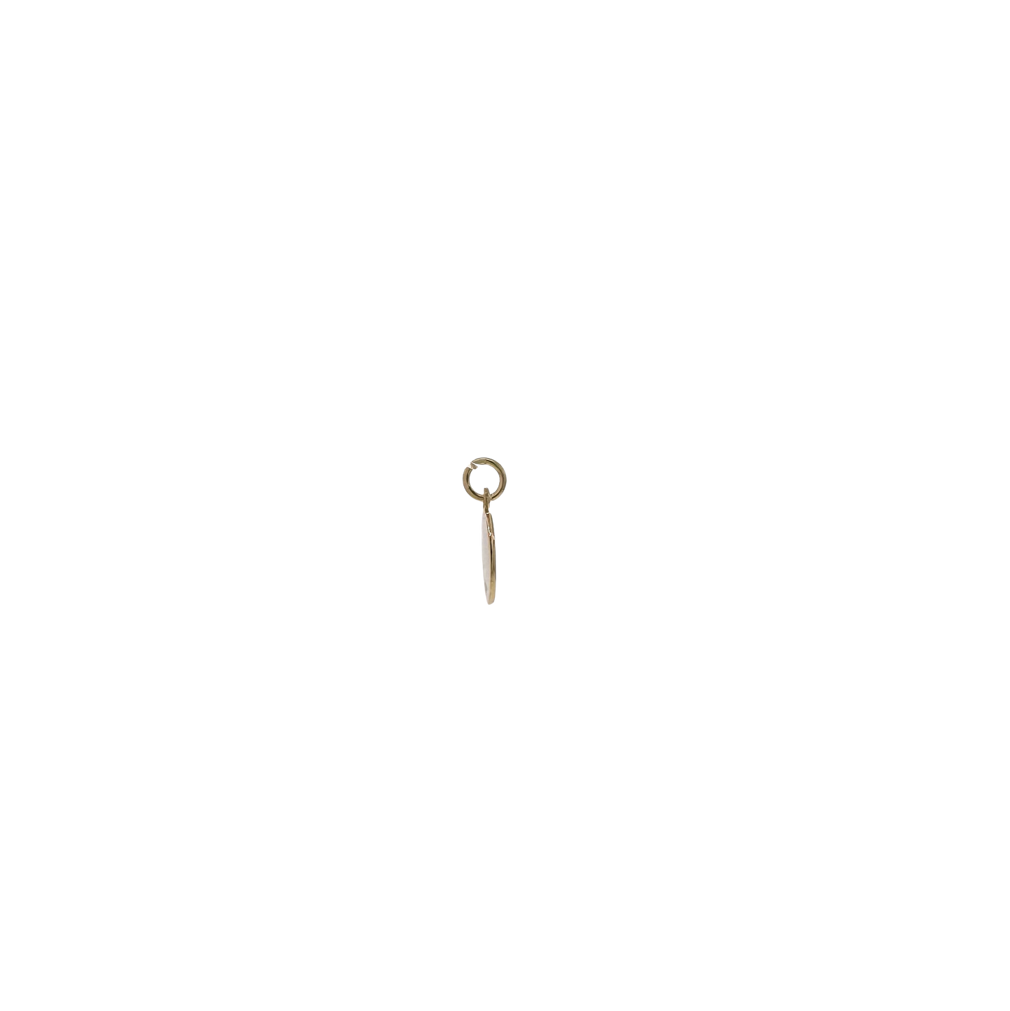 Estate 14k + Mini St. Christopher Charm