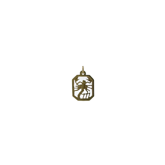 Estate 14k + Scorpio Astrological Charm