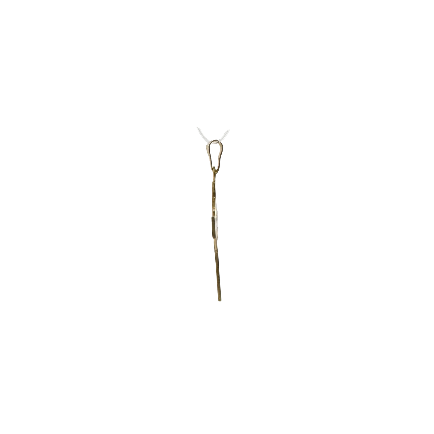 Estate 14k + Celtic Cross Pendant Charm
