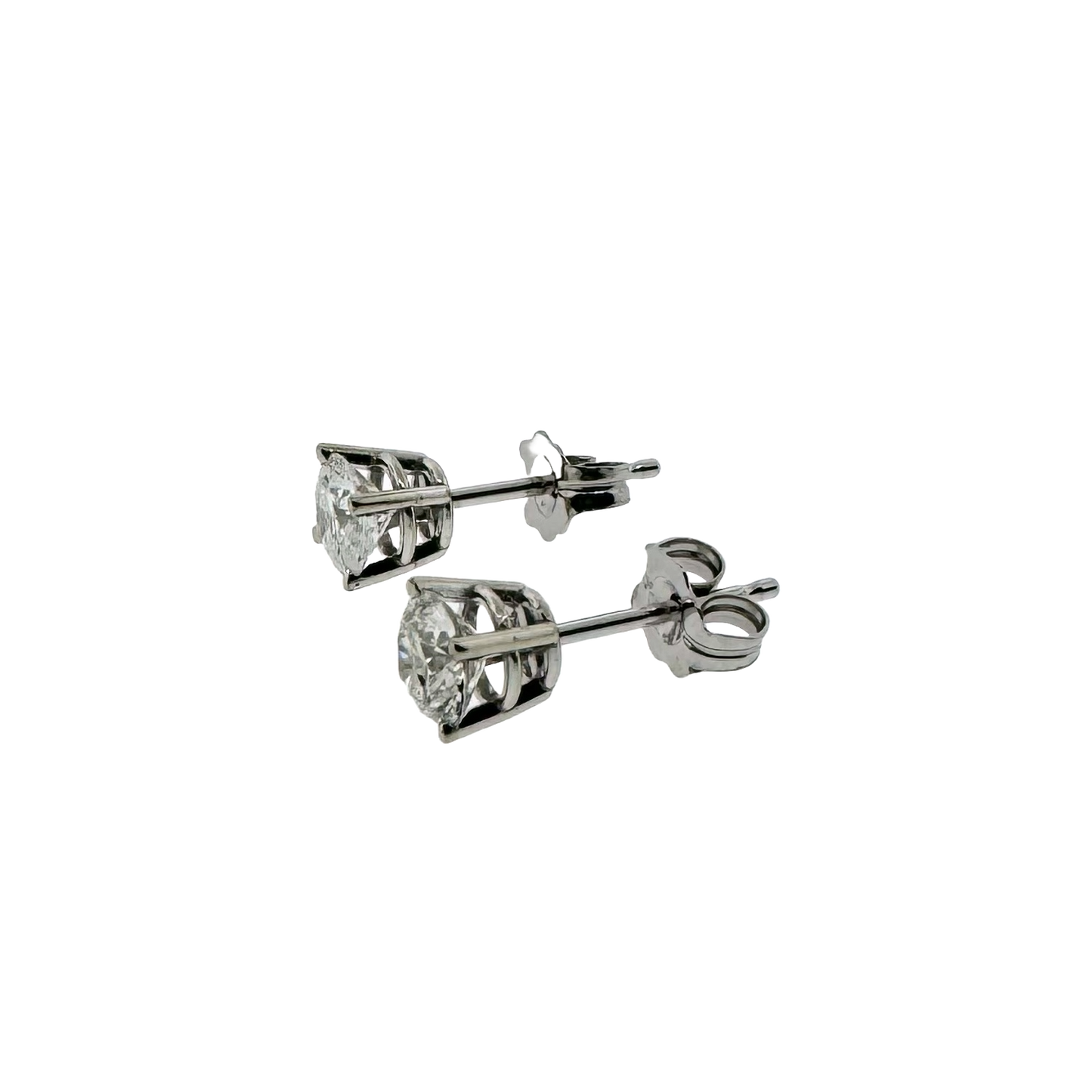 14k + Diamond Stud Earrings