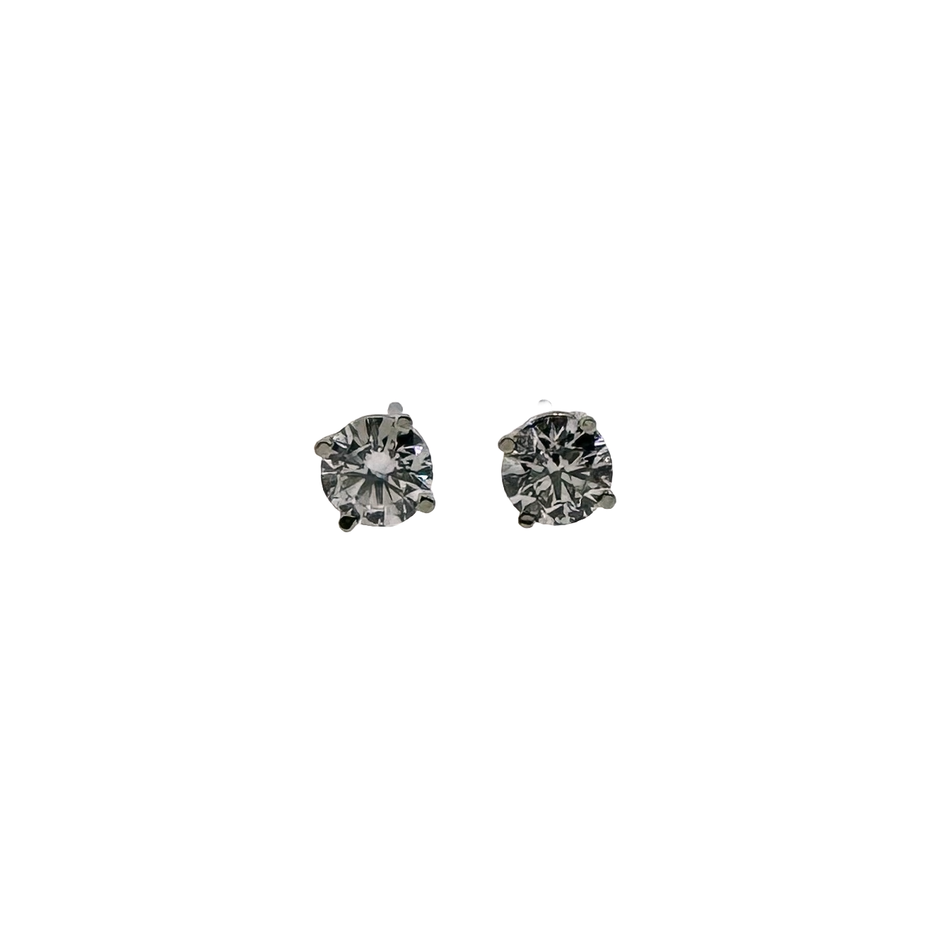 14k + Diamond Stud Earrings