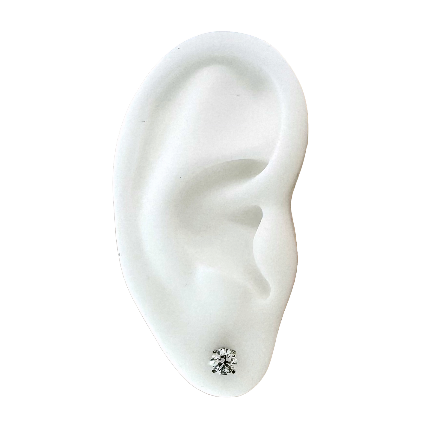 14k + Diamond Stud Earrings