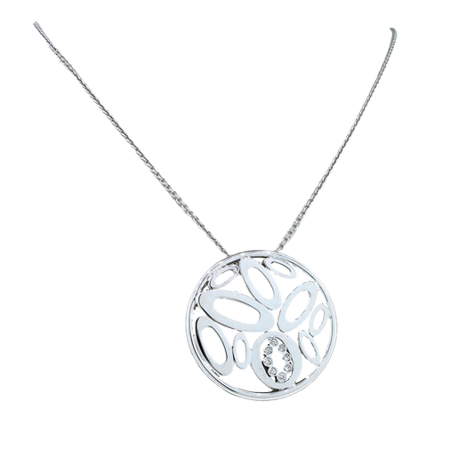Estate Roberto Coin 18k Chic & Shine Diamond Necklace